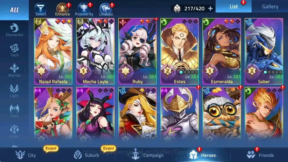 Mobile Legends: Adventure Accounts Global | LV 155 | 155M Power | Camp 65-4 | VIP 9 | image 5