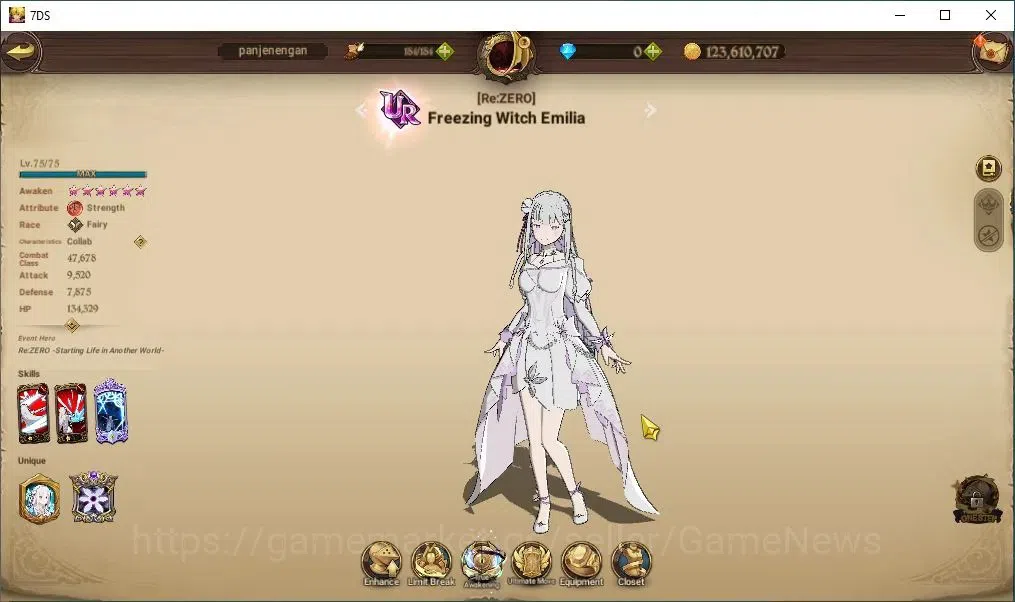 The Seven Deadly Sins: Grand Cross Accounts Asia|30 LS|3M CC|2 LR+4UR+Full Collab ReZero|Helbr image 8