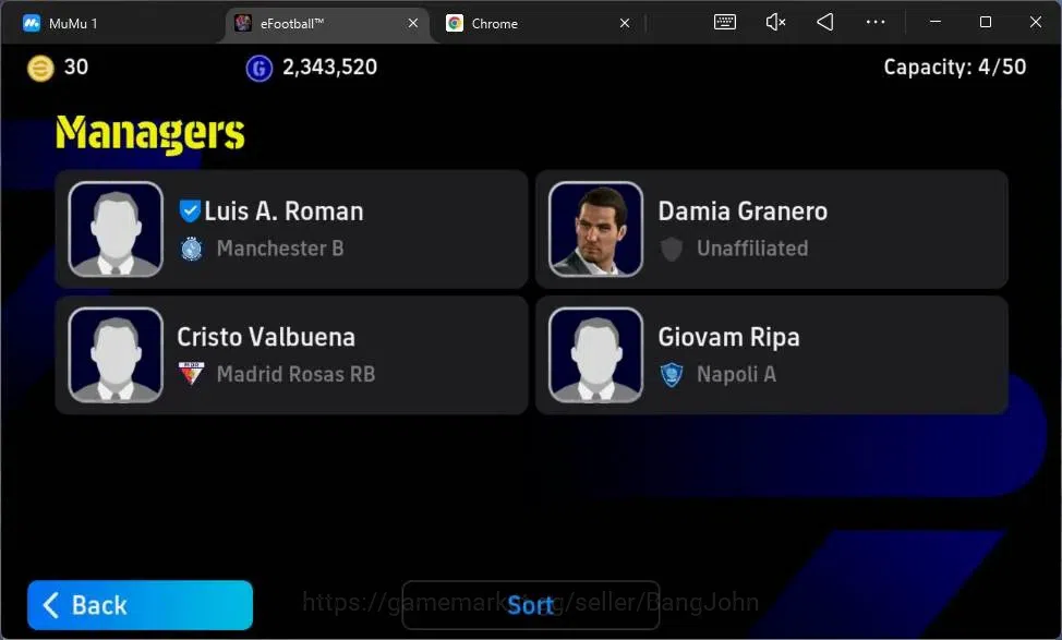 eFootball Accounts Android|PW 3143|Andriy Shevchenko Epic,Carles Puyo image 3