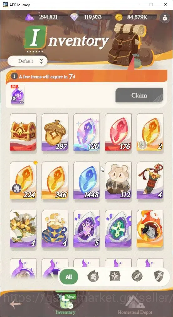 AFK Journey Accounts GLOBAL S455|5 Hero Selector|Supreme+ Aurora|2 Lege image 8