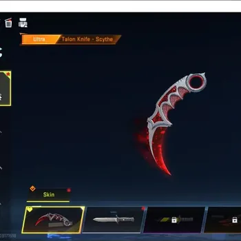 Blood Strike Accounts Collab Skin ASIA|Meele Ultra Talon Knife Scythe|Limited MCX Ascendant Lv2|3 Ultra FAL Luchador,Galil