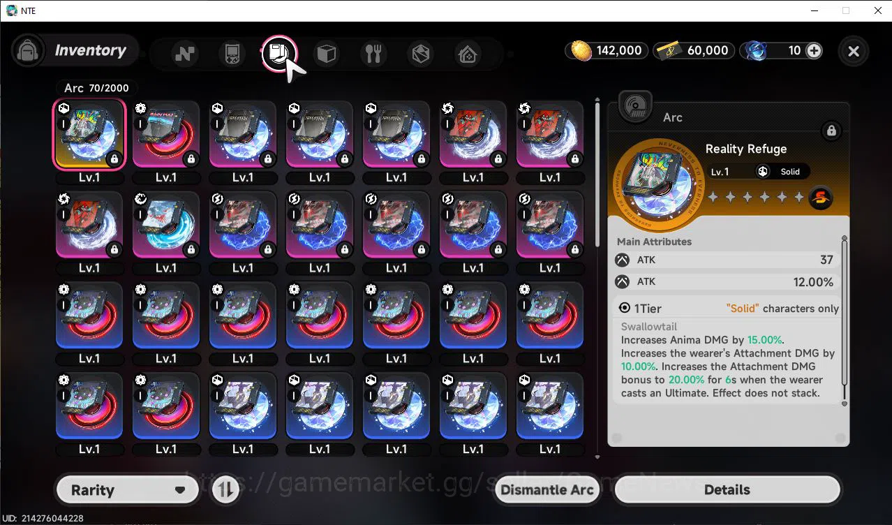 Neverness to Everness Accounts GLOBAL NA |HL 3| 3 SSR Limited [Nanally,Sakiri,Jiu image 7