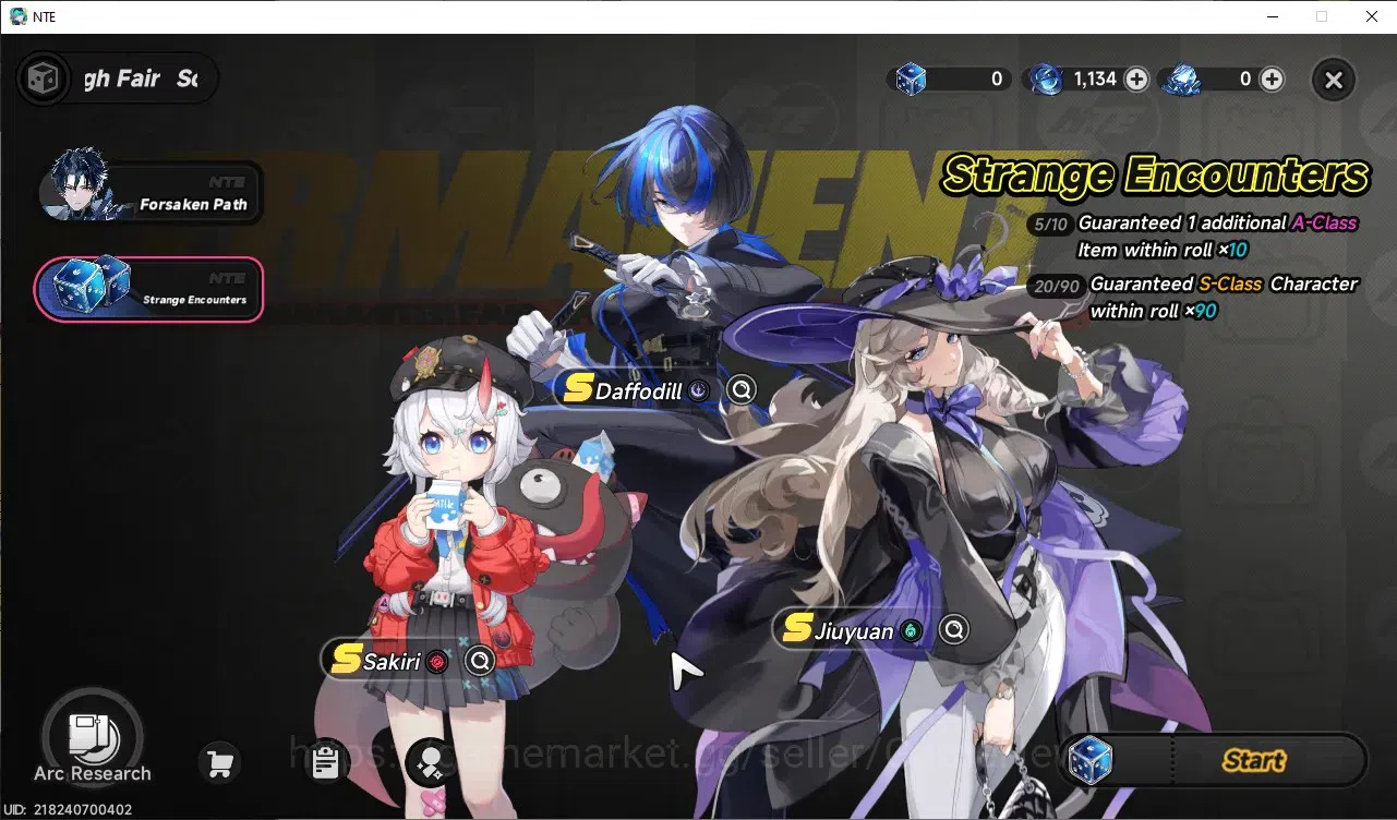 Neverness to Everness Accounts GLOBAL SEA|HL 16|TL 2|5 S-Class Chaos,Nanally,Jiuyuan,Sakiri,Fadia|1k Annulith|Skyrider 14