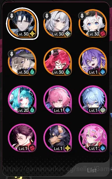 Neverness to Everness Accounts GLOBAL SEA|HL 16|TL 2|5 S-Class Chaos,Nanally,Jiuyuan,Sakiri,Fadia|1k Annulith|Skyrider 2