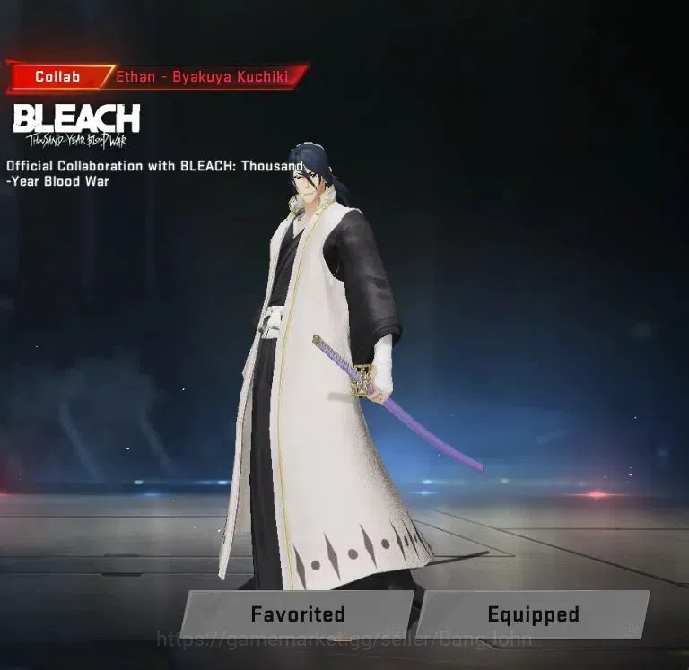 Blood Strike Accounts ASIA | BLEACH Byakuya Kuchiki (Melee) | Ultra ETHA image 2