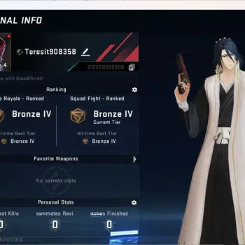 Blood Strike Collab Skin ASIA | BLEACH Byakuya Kuchiki (Melee) | Ultra ETHA image 1