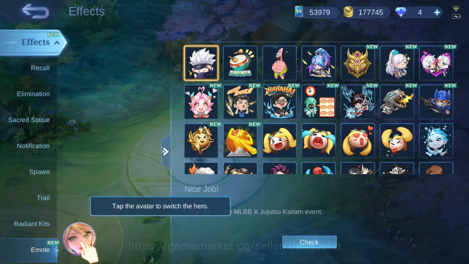 Mobile Legends: Bang Bang Accounts Others Hero 131,Skin 249 Luckybox Zilong ,Automic Miya ,Lunar Chang e ,Saber Freya 13