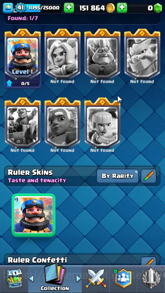 Clash Royale Accounts High-End Lv 44|Trophy 8840|KTL 14|Limit Skin|Total Card 121|2 HERO 13 EVO 8 Camps 21 Legend 33 Epic 30 12