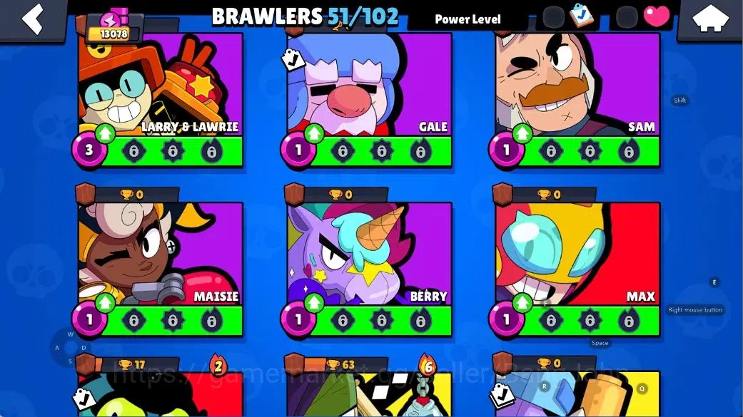 Brawl Stars Accounts Android|13078 Thropy|51 Brawlers-14 Max-11 Hyperch image 12