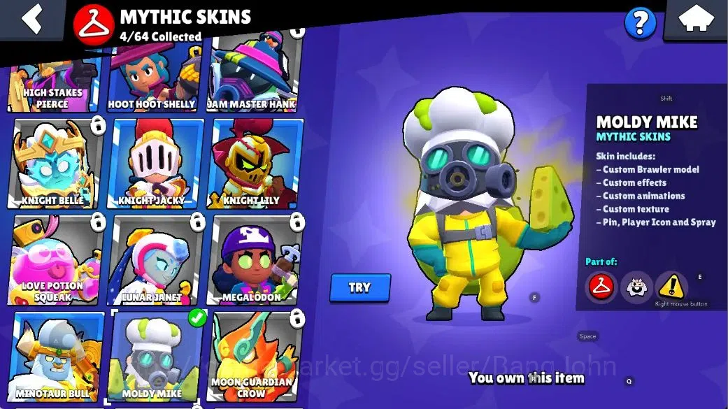 Brawl Stars Accounts Android|13078 Thropy|51 Brawlers-14 Max-11 Hyperch image 19