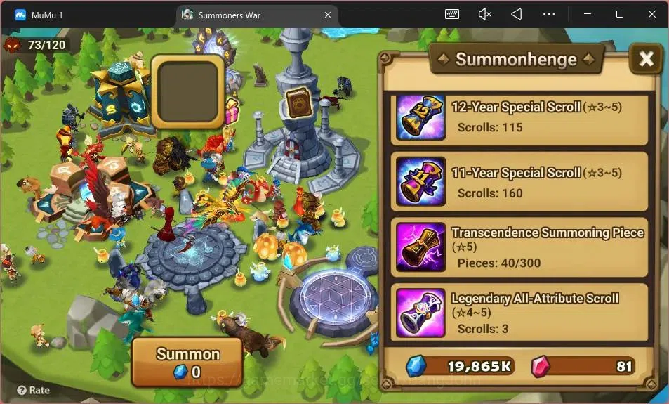 Summoners War: Sky Arena Accounts GLOBAL | NB 5 TESHAR,Starter Gacha 115 12Y+160 11Y image 3