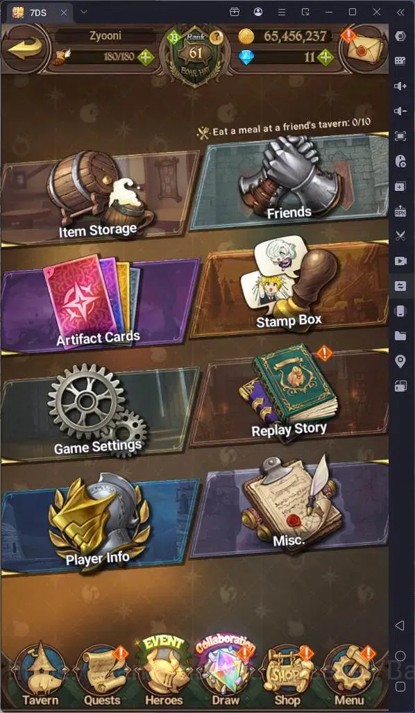 The Seven Deadly Sins: Grand Cross Accounts Endgame ASIA |3.3M Power|LR Meliodas 3/6|UR Menor 1/6,Skuld 1/6,ODK 1/6,Meliza 10