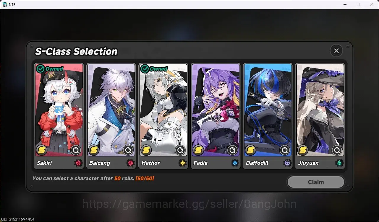 Neverness to Everness Accounts SEA|Lv.6|Starter|4 S-Class [Lacrimosa,Hotori],Saki image 6