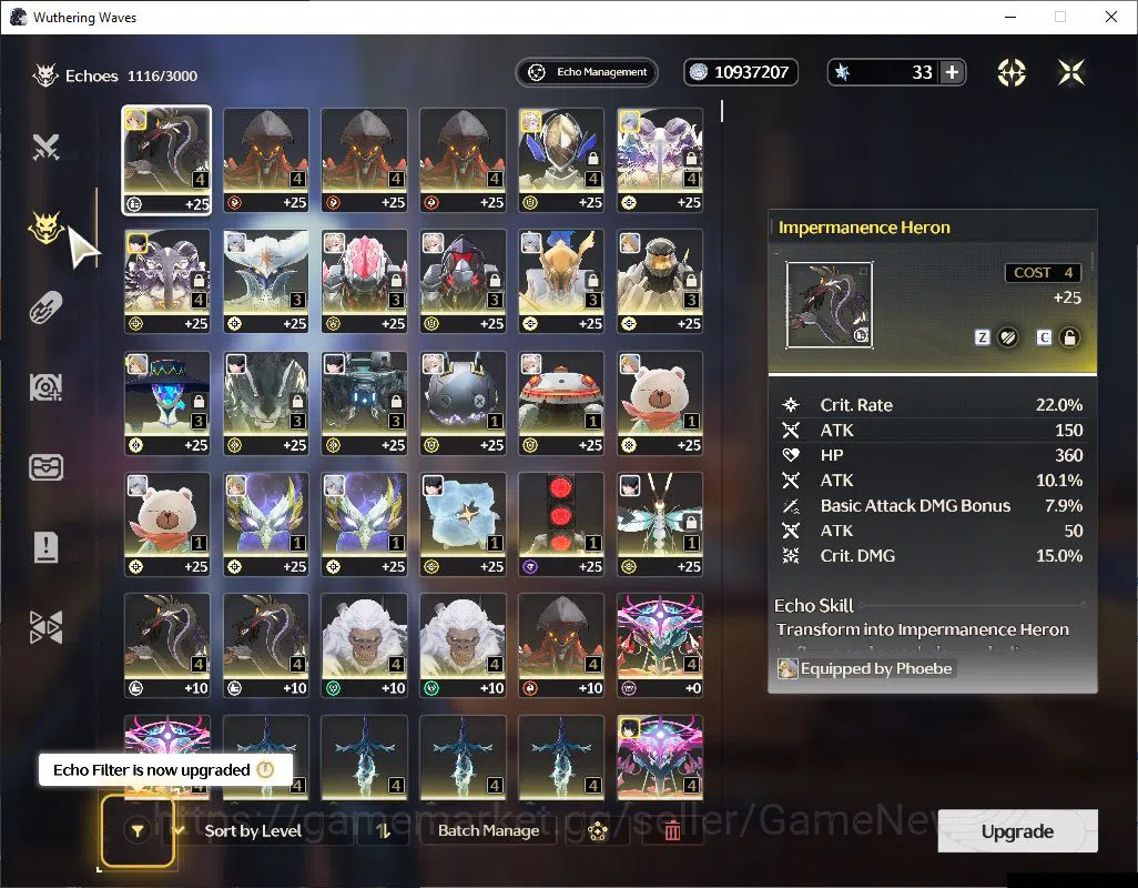 Wuthering Waves Accounts SEA | UL 48 | 3 Limited | (Zani, Phoebe)R1+Sign, L image 15