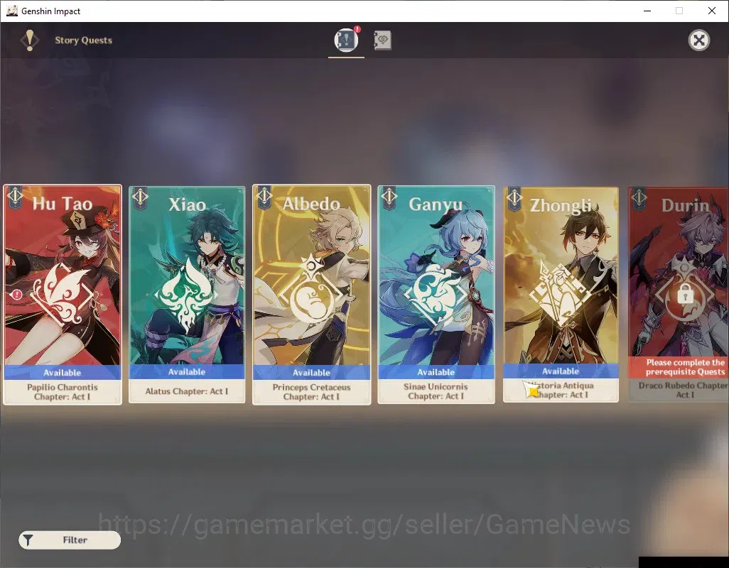 Genshin Impact Accounts ASIA|FREE ZZZ & HSR|AR 55|3 Limited + 1 (*5 Weapon image 16