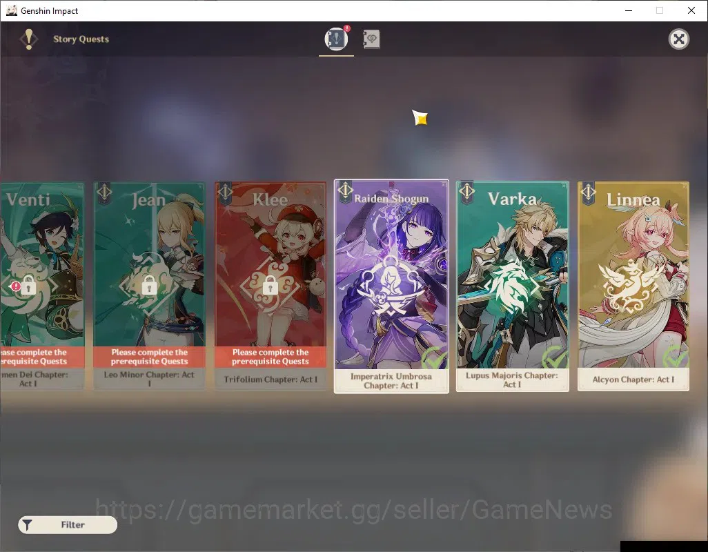 Genshin Impact Accounts ASIA|FREE ZZZ & HSR|AR 55|3 Limited + 1 (*5 Weapon image 17