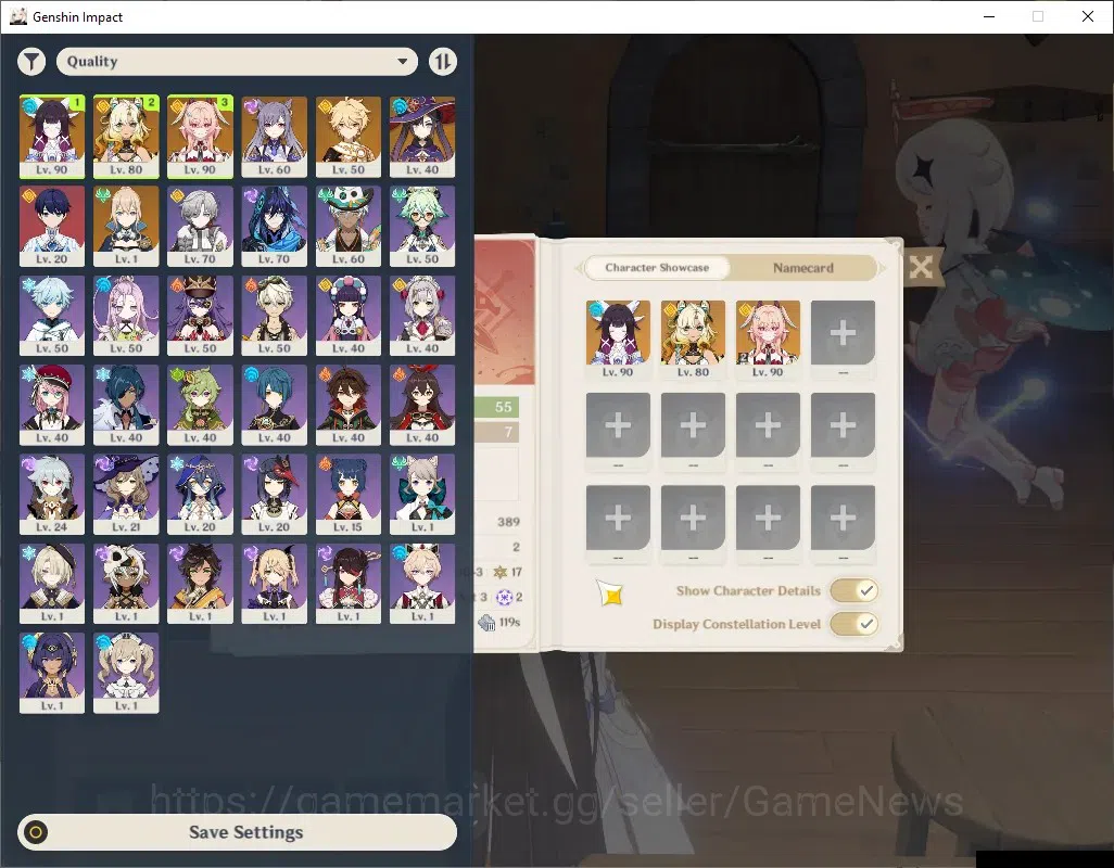 Genshin Impact Accounts ASIA|FREE ZZZ & HSR|AR 55|3 Limited + 1 (*5 Weapon image 2
