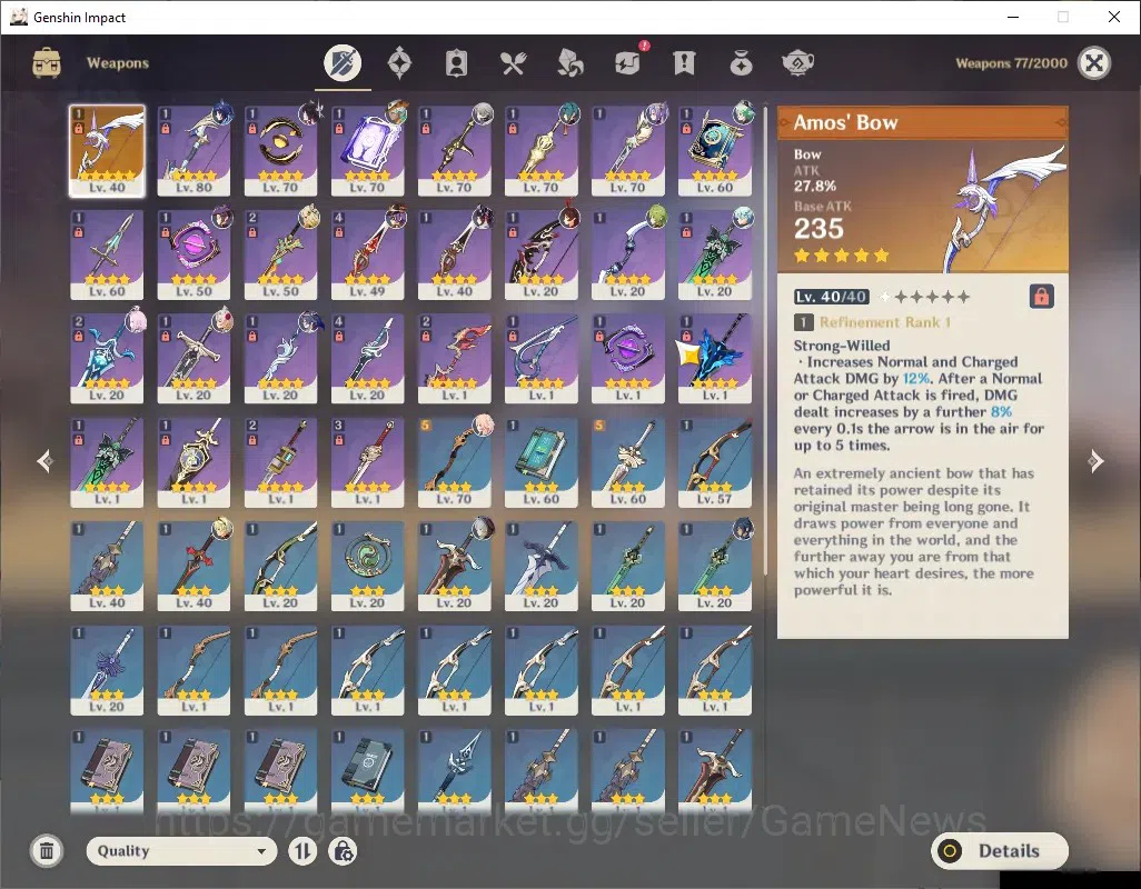 Genshin Impact Accounts ASIA|FREE ZZZ & HSR|AR 55|3 Limited + 1 (*5 Weapon image 4