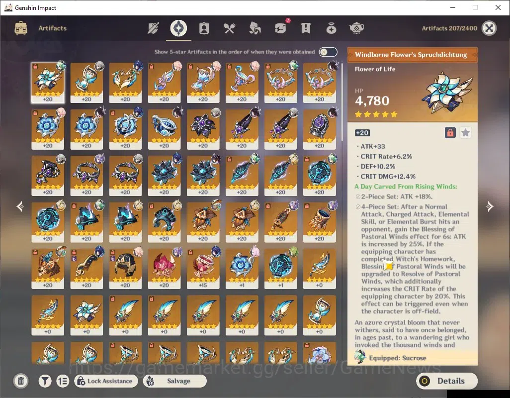 Genshin Impact Accounts ASIA|FREE ZZZ & HSR|AR 55|3 Limited + 1 (*5 Weapon image 5