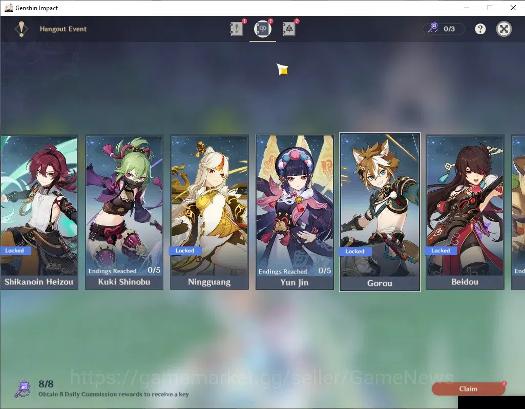 Genshin Impact Accounts ASIA|Rate ON|AR 55|4 Limited+1(*5Wep)|Raiden Shogu image 17