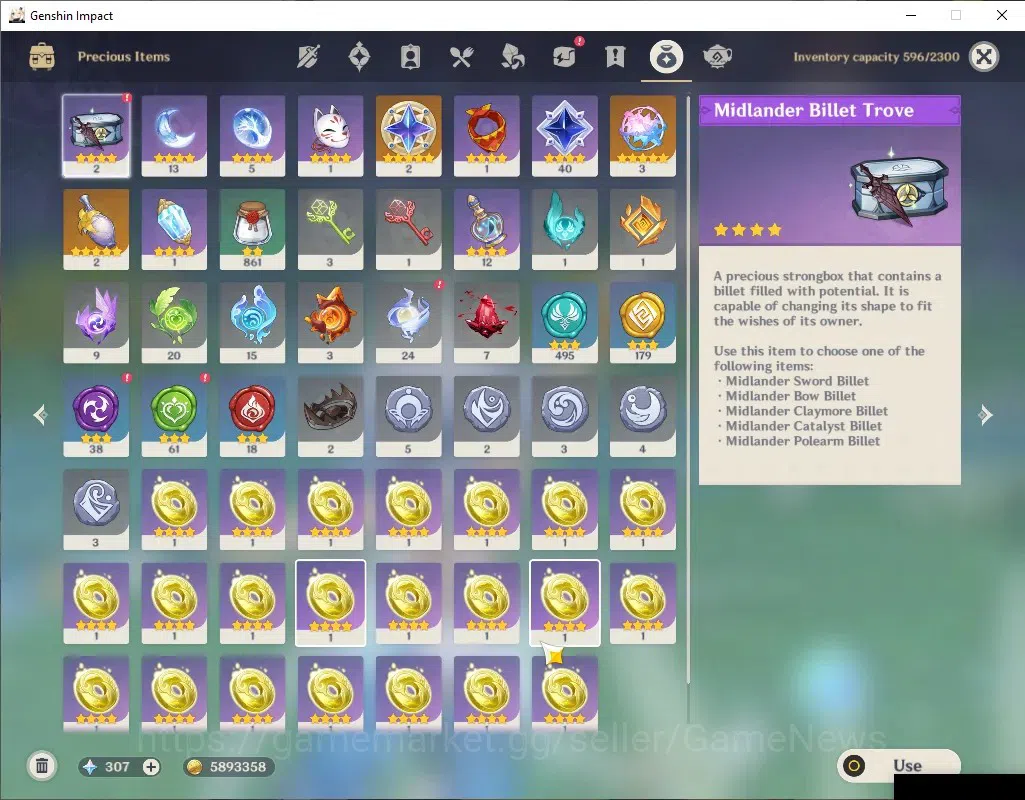 Genshin Impact Accounts ASIA|Rate ON|AR 55|4 Limited+1(*5Wep)|Raiden Shogu image 8