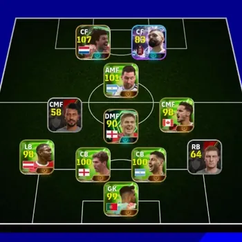 eFootball Accounts Legends & Iconic Players Android|PW2953|RuudGullitEpic,Mohamed Salah Show T,Lionel Messi Show T,Steven