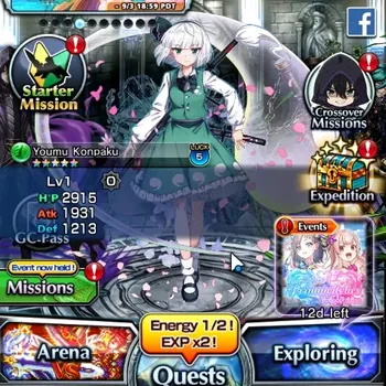 Grand Summoners Accounts End-Game Global|Rank 1|3 Ascend 1 TW|Youmu Konpaku+TW,Shdow,Salty Sailor Riviera|Lpot 90 + 305