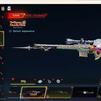 Blood Strike Accounts Collab Skin ASIA | Collab 7DS: M7000,AK4| EVA: MCX |3 Ultra Guns|ButterflyKnife,Katana|3  Ultra