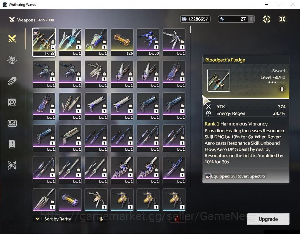 Wuthering Waves Accounts NA|UL 46|1 Limited| [Aemeath RC2]+Sign |342 Afterg image 5