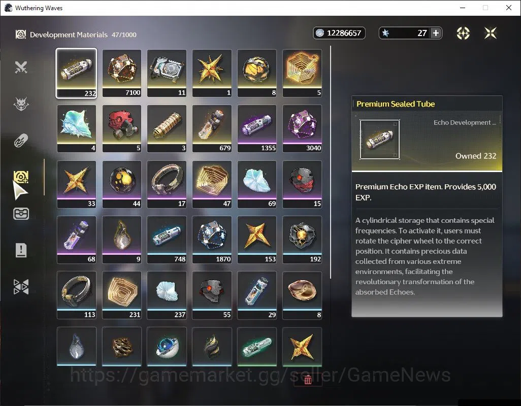 Wuthering Waves Accounts NA|UL 46|1 Limited| [Aemeath RC2]+Sign |342 Afterg image 7