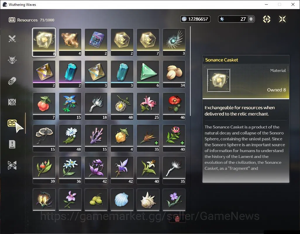 Wuthering Waves Accounts NA|UL 46|1 Limited| [Aemeath RC2]+Sign |342 Afterg image 8
