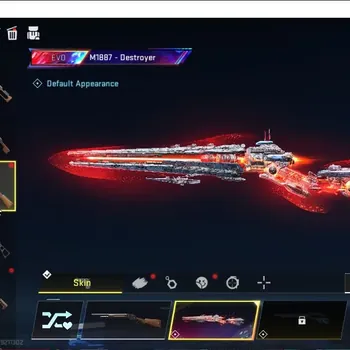 Blood Strike Accounts Rare Skin ASIA|EVO M1887 Destroyer|ETERNAL AUG Empyrean|Meele Ultra Lightblade Dark Force|5 Legendary
