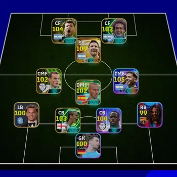 eFootball Accounts Legends & Iconic Players Mobile|PW 3173|Bigtime Messi, Epic