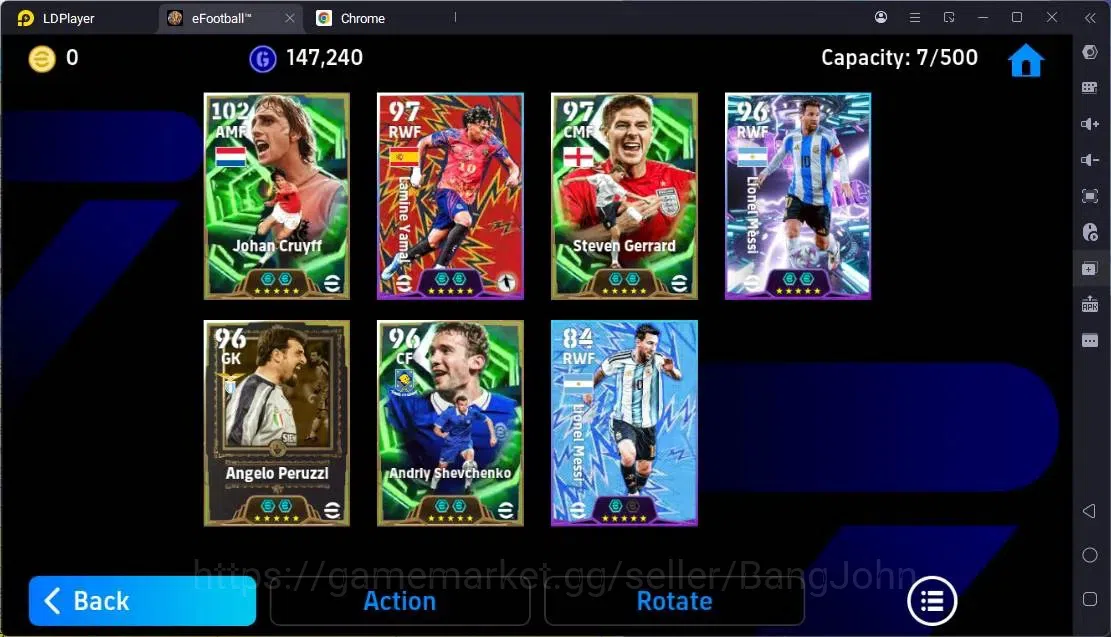 eFootball Accounts Mobile |PW 3086|Epic Cruyff,Yamal,Gerrard,Peruzzi, image 4