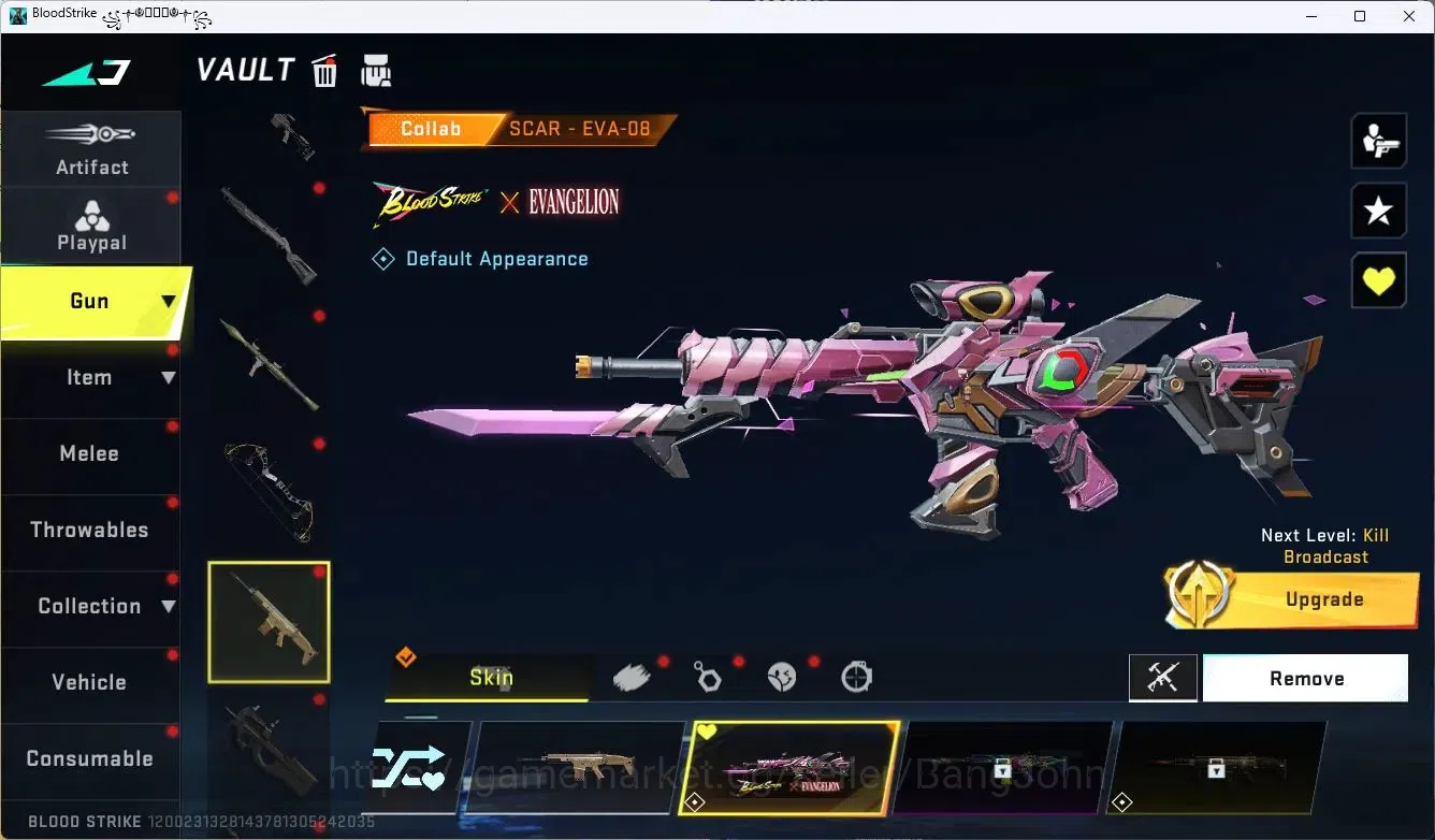 Blood Strike Accounts ASIA | 1 EVO: FAL Draco|3 7DS, 1 EVANGELION|4 Limi image 14