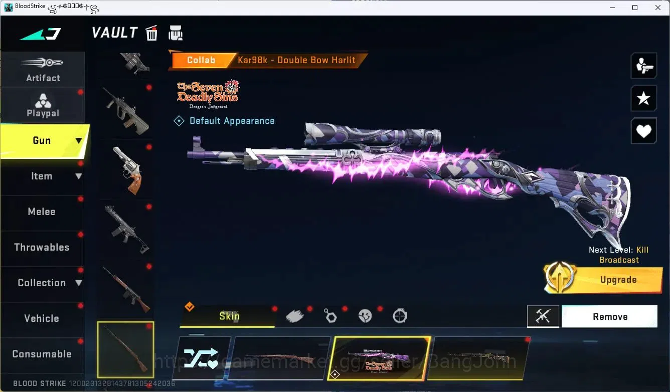 Blood Strike Accounts ASIA | 1 EVO: FAL Draco|3 7DS, 1 EVANGELION|4 Limi image 17