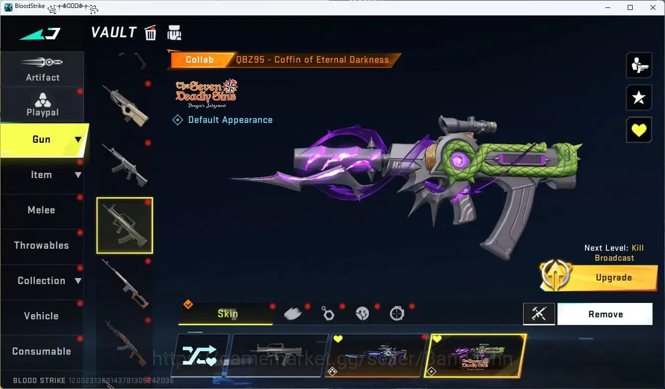 Blood Strike Accounts ASIA | 1 EVO: FAL Draco|3 7DS, 1 EVANGELION|4 Limi image 18