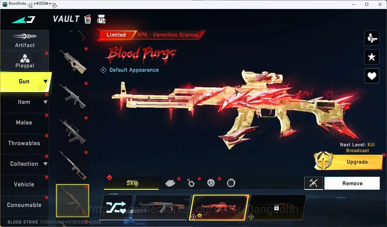 Blood Strike Accounts ASIA | 1 EVO: FAL Draco|3 7DS, 1 EVANGELION|4 Limi image 19