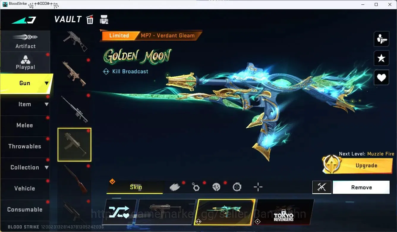 Blood Strike Accounts ASIA | 1 EVO: FAL Draco|3 7DS, 1 EVANGELION|4 Limi image 20