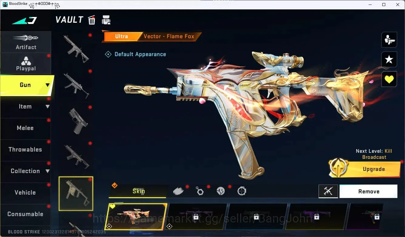 Blood Strike Accounts ASIA | 1 EVO: FAL Draco|3 7DS, 1 EVANGELION|4 Limi image 9