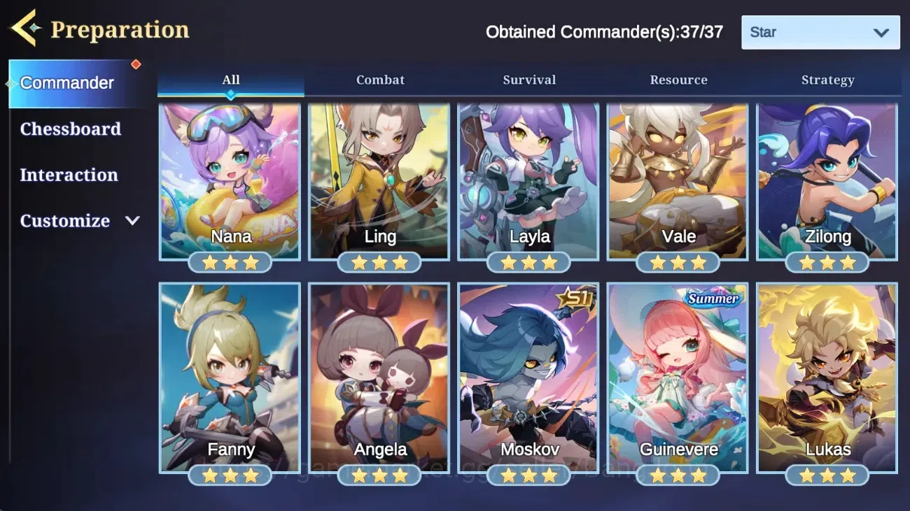 Magic Chess: Go Go Accounts Global|Rank Mythic 61*Best 237*|ExorcistsWanwan|Epic Lance|CB[Magical1&Epic2]23CMD B*3 |FreeML 14