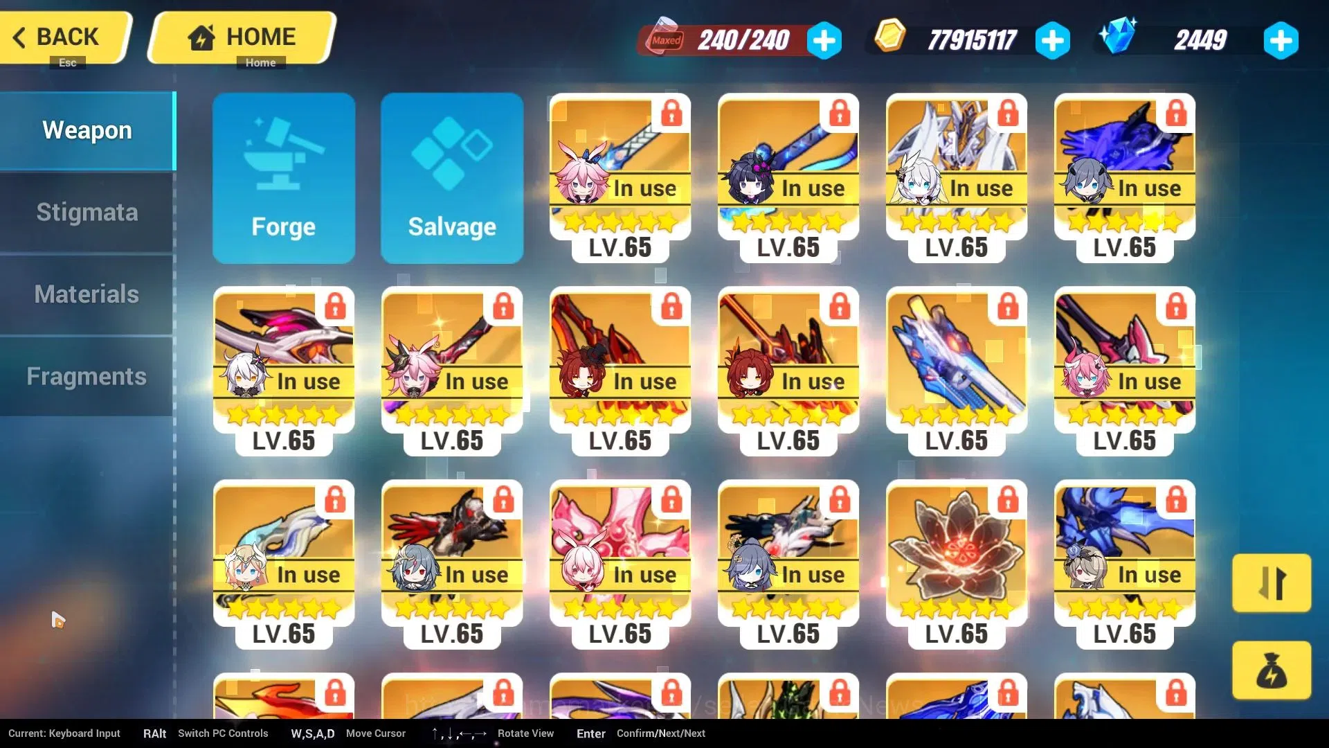 Honkai Impact 3rd Accounts EU Sv ENDGAME| 50+ Fullset Valkyries (Xentinel,The image 10