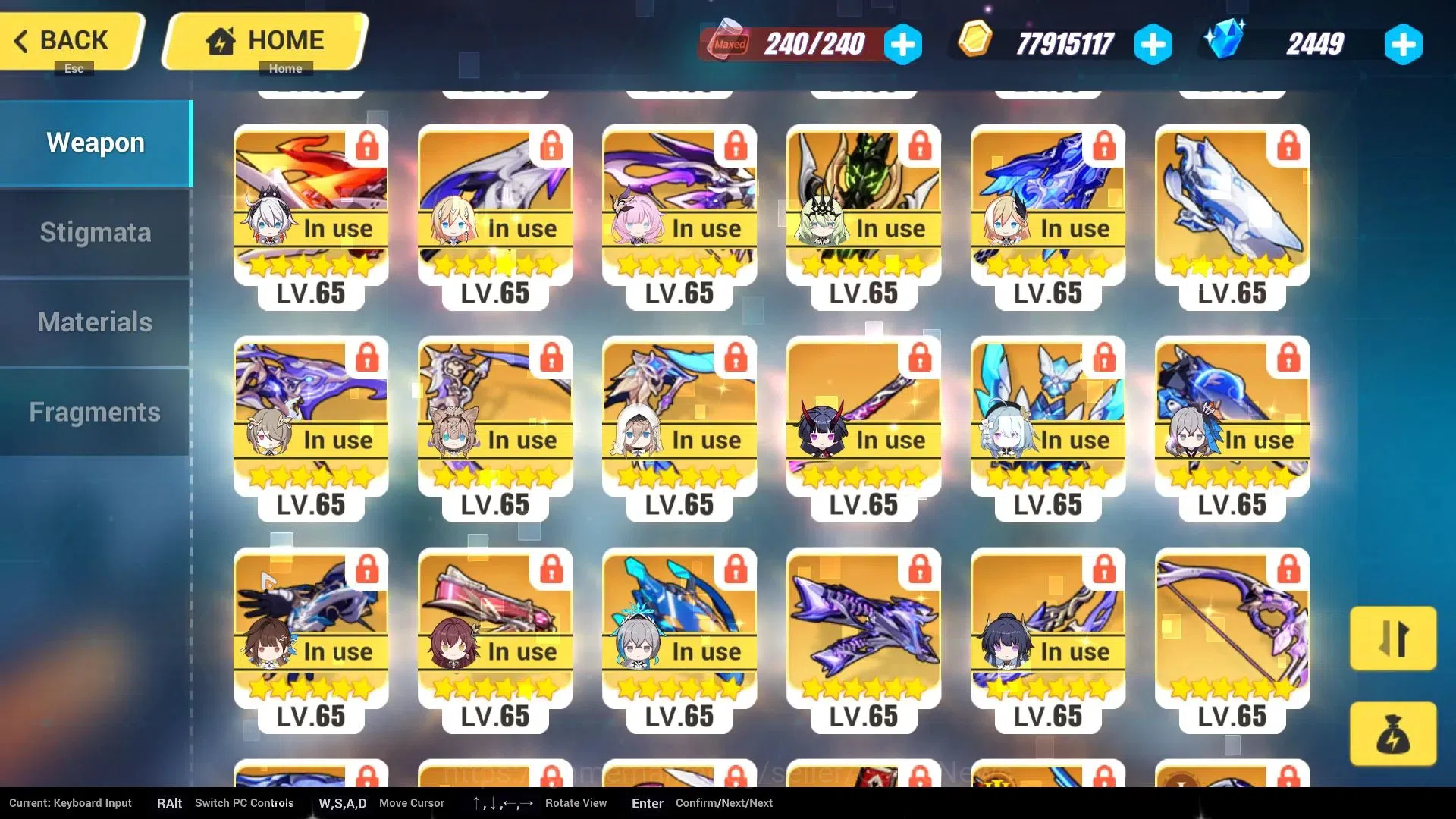 Honkai Impact 3rd Accounts EU Sv ENDGAME| 50+ Fullset Valkyries (Xentinel,The image 11