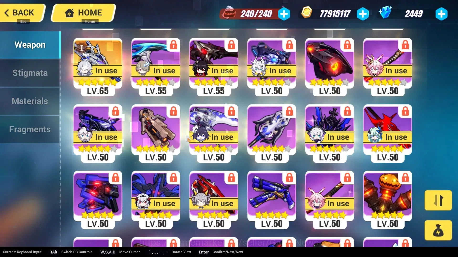 Honkai Impact 3rd Accounts EU Sv ENDGAME| 50+ Fullset Valkyries (Xentinel,The image 13