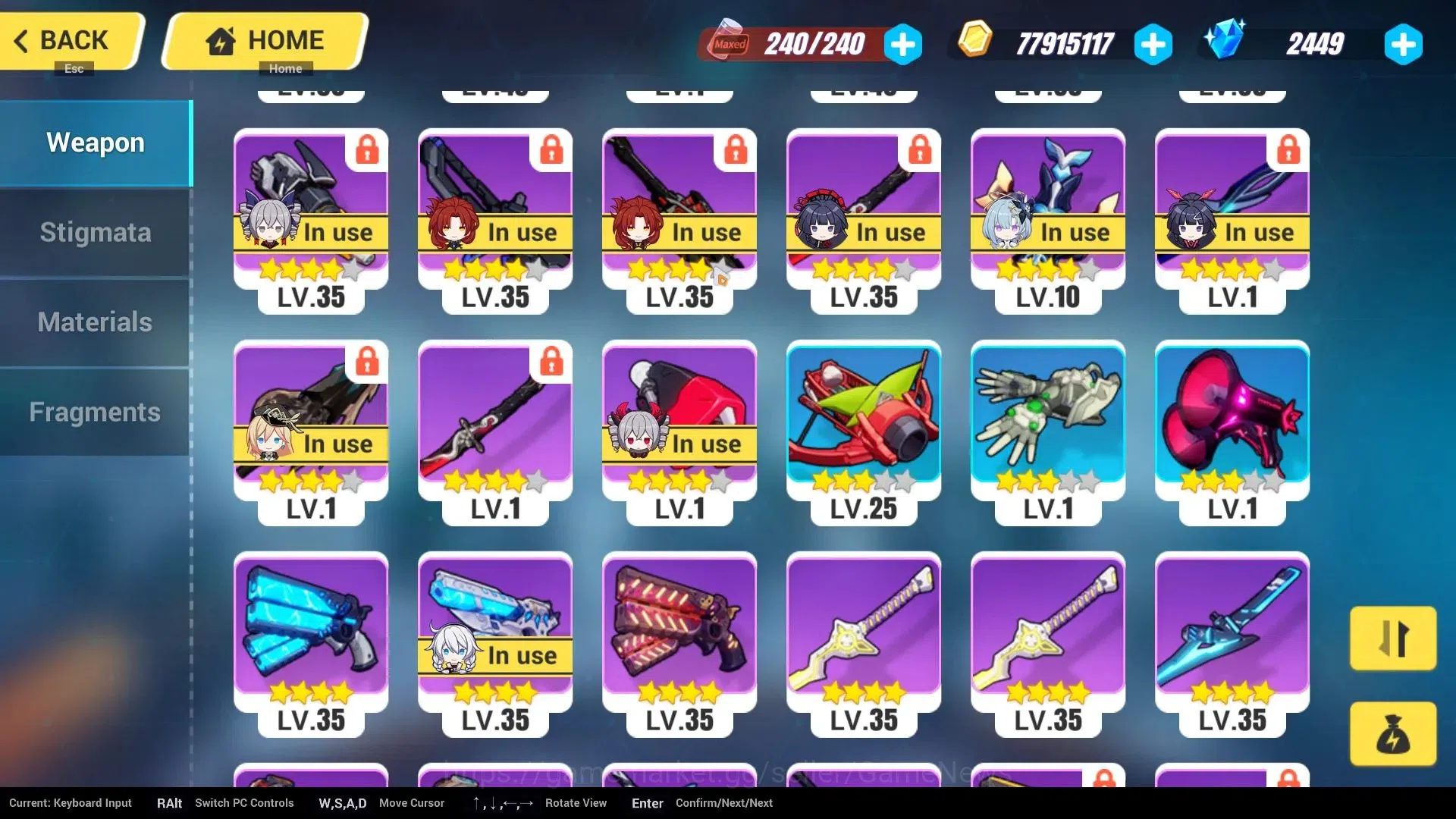 Honkai Impact 3rd Accounts EU Sv ENDGAME| 50+ Fullset Valkyries (Xentinel,The image 16