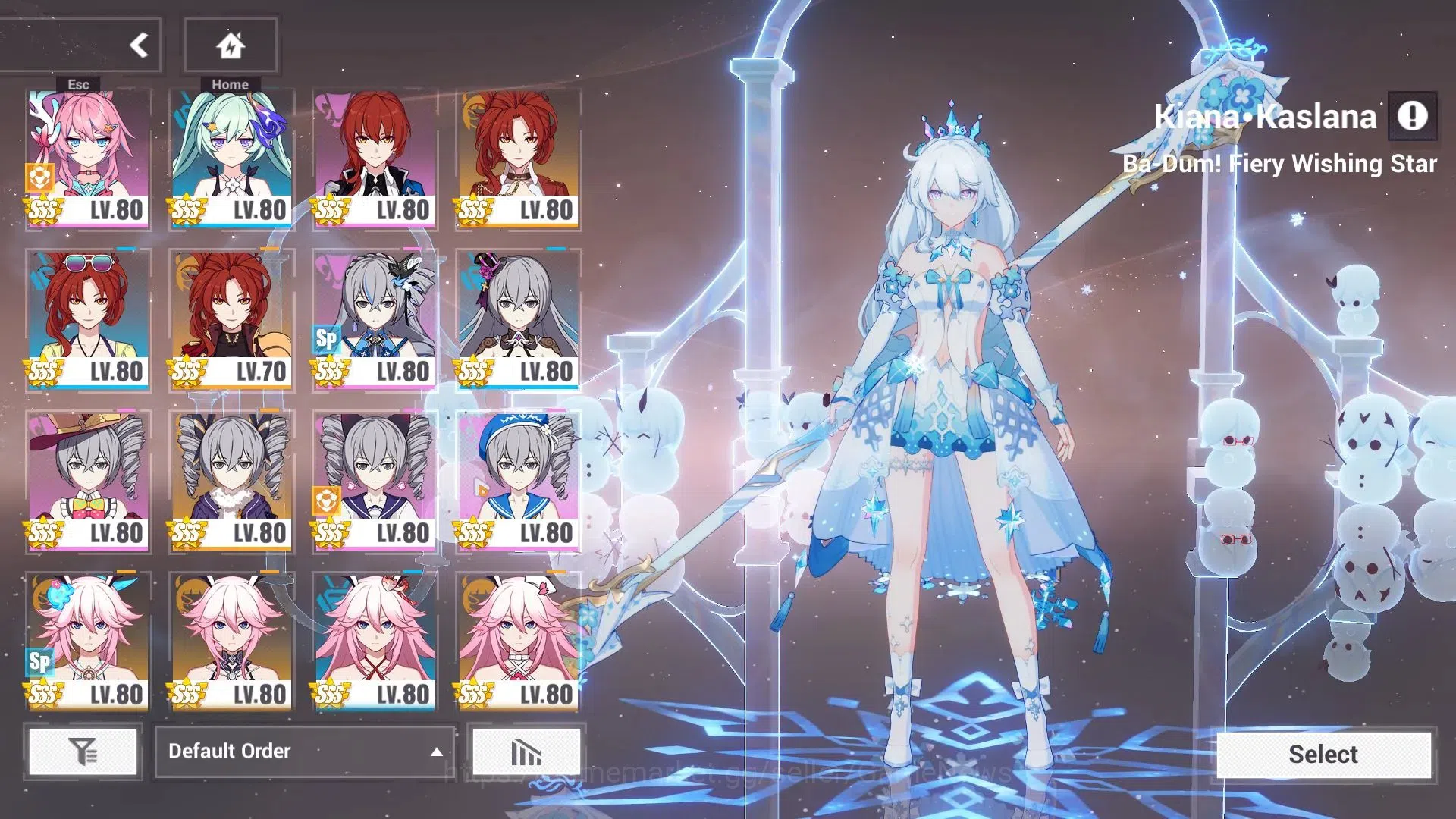 Honkai Impact 3rd Accounts EU Sv ENDGAME| 50+ Fullset Valkyries (Xentinel,The image 4