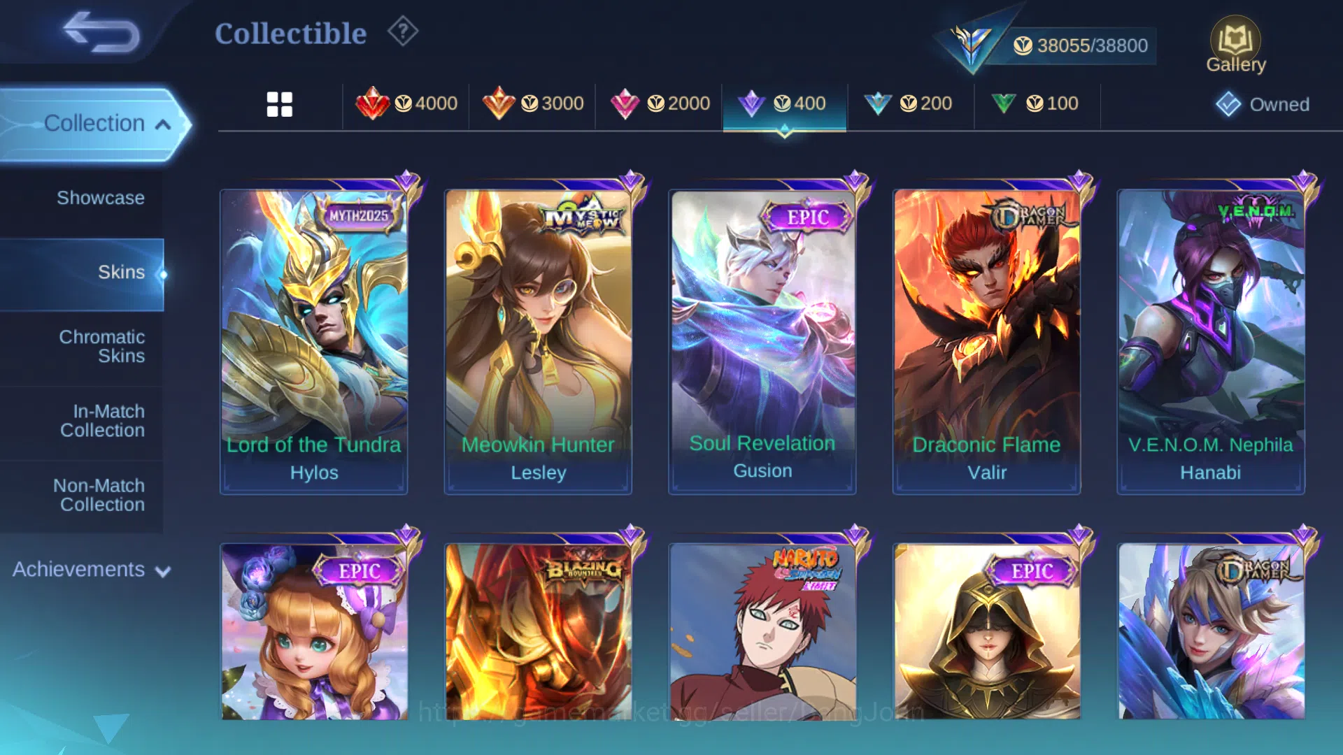 Mobile Legends: Bang Bang Accounts Others Hero 98 | Skin 159 | Emblem All Max | Prime Granger | Lightborn Harith | Saint 4