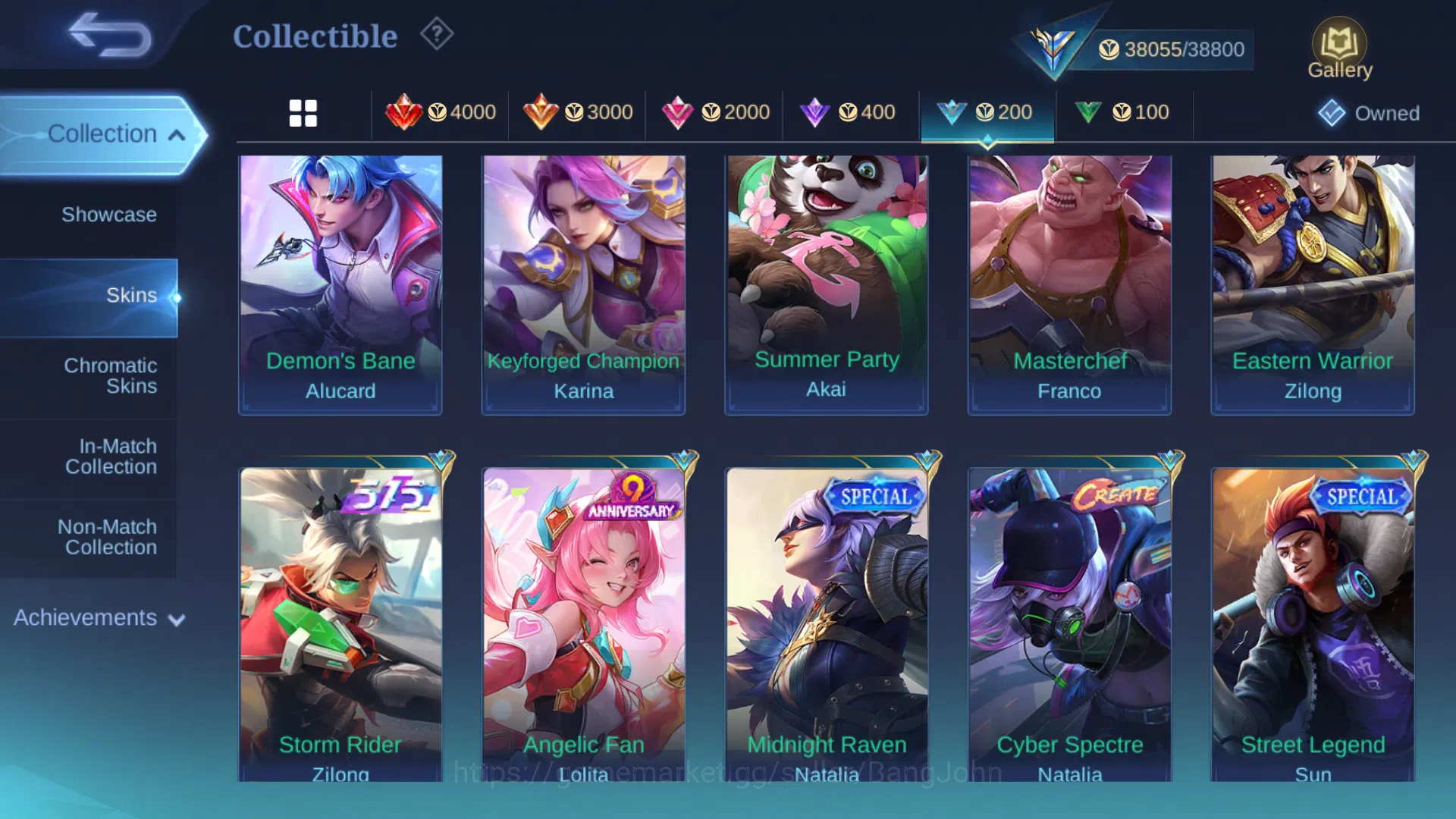 Mobile Legends: Bang Bang Accounts Others Hero 98 | Skin 159 | Emblem All Max | Prime Granger | Lightborn Harith | Saint 8