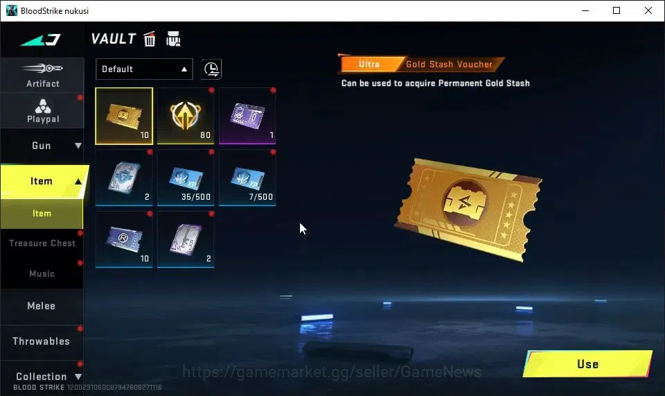 Blood Strike Accounts ASIA|Fresh Starter|ULTRA KRAKEN-Purple Lightning|N image 4
