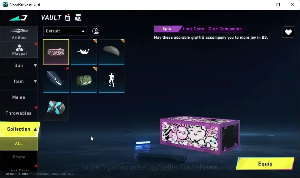 Blood Strike Accounts ASIA|Fresh Starter|ULTRA KRAKEN-Purple Lightning|N image 6